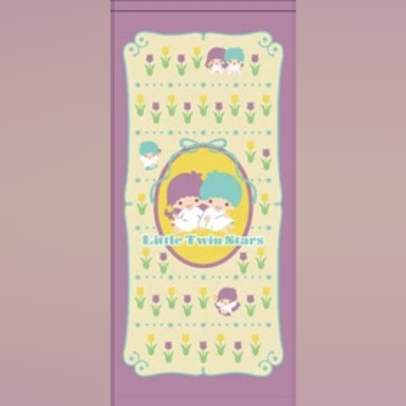 Hands / face towel Sanrio little twins star kiki and lala - Picture 2 of 3